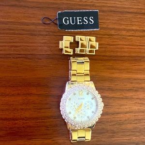 Guess gold watch
